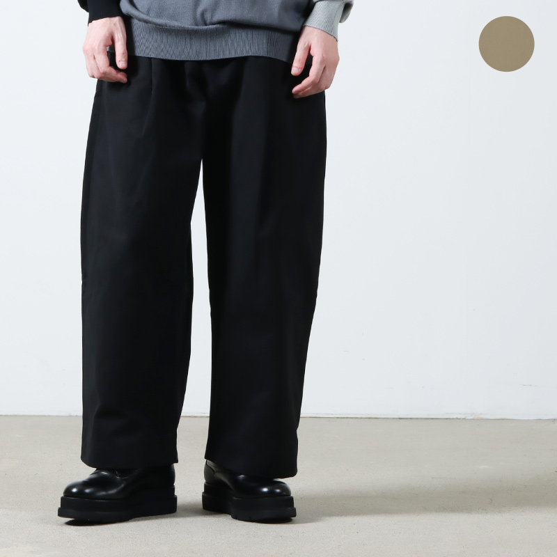 STUDIO NICHOLSON (˥륽) SORTE SNM - 351 - PEACHED COTTON TWILL