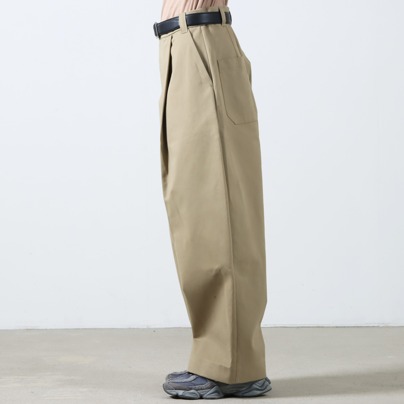 STUDIO NICHOLSON(˥륽) SORTE SNM - 351 - PEACHED COTTON TWILL