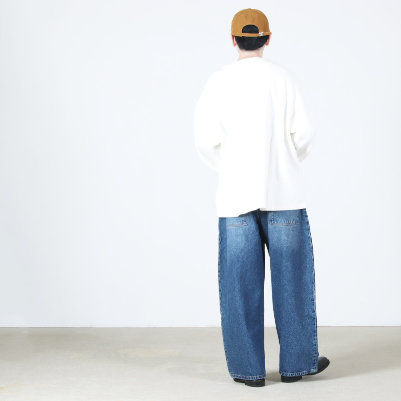 STUDIO NICHOLSON(���������˥��륽��) PAOLO SNM - 1023 14OZ REGEN DENIM
