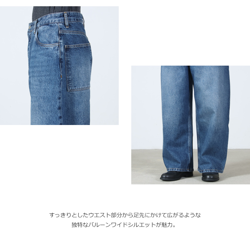 STUDIO NICHOLSON(���������˥��륽��) PAOLO SNM - 1023 14OZ REGEN DENIM
