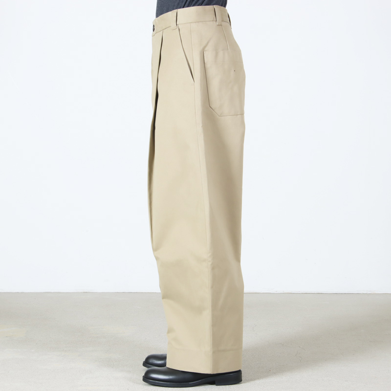 STUDIO NICHOLSON(���������˥��륽��) SORTE SNM - 1248 PEACHED COTTON TWILL