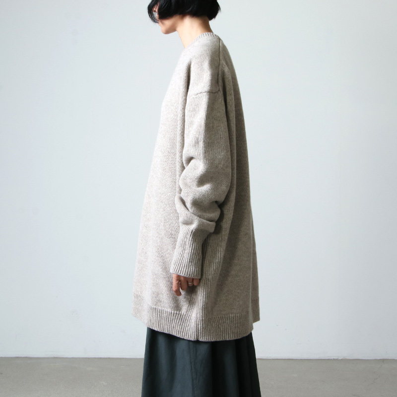 STUDIO NICHOLSON(˥륽) ENGLISH LAMBSWOOL THE BIG KNIT OKUSU