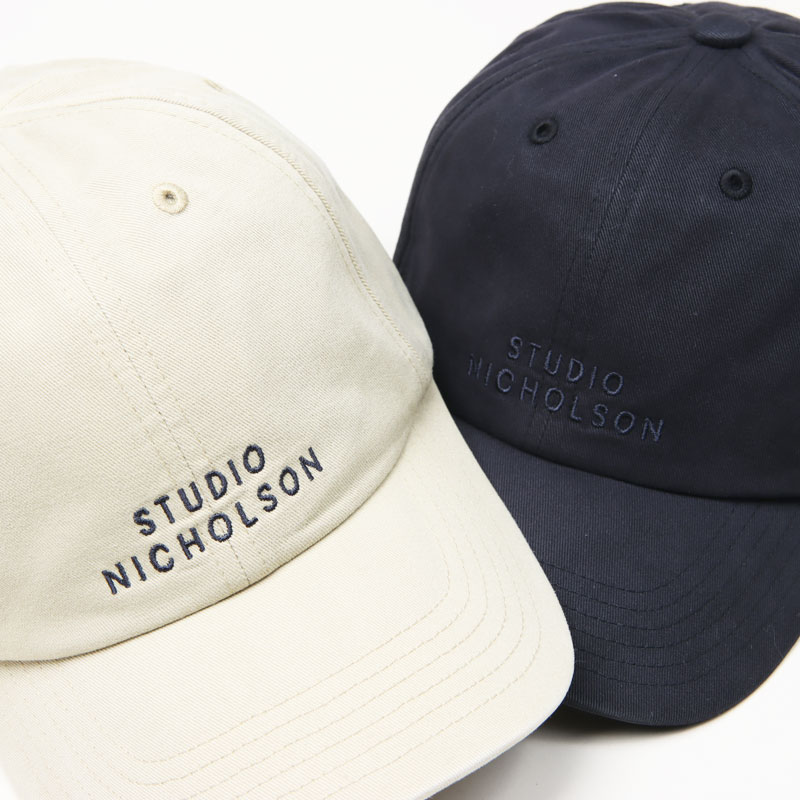 STUDIO NICHOLSON(˥륽) CAP SNM - 1168 COTTON TWILL