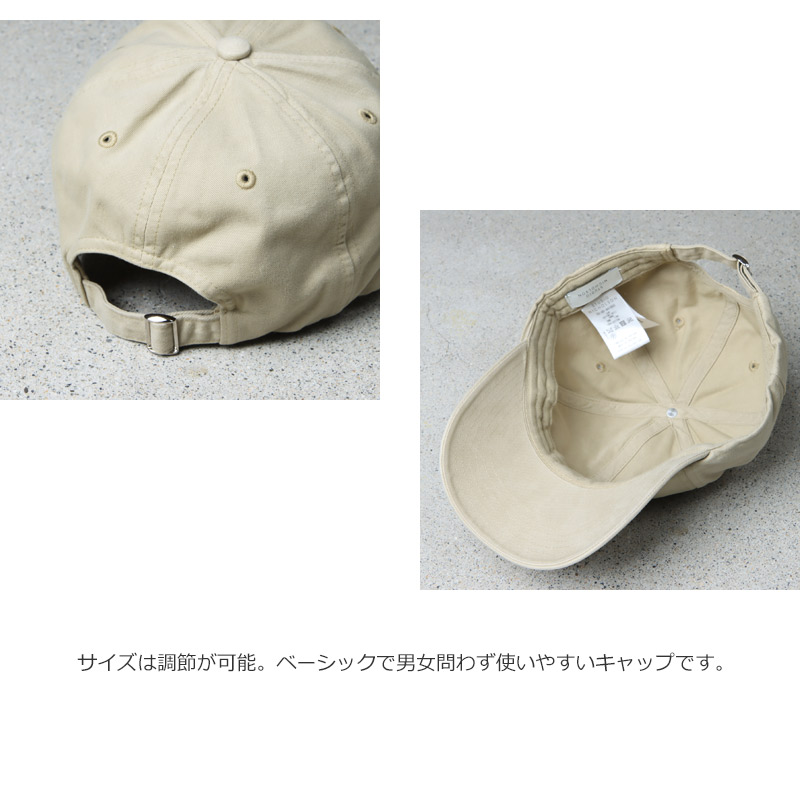 STUDIO NICHOLSON(˥륽) CAP SNM - 1168 COTTON TWILL