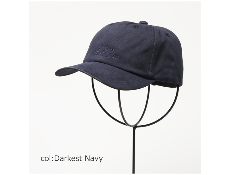 STUDIO NICHOLSON(˥륽) CAP SNM - 1168 COTTON TWILL