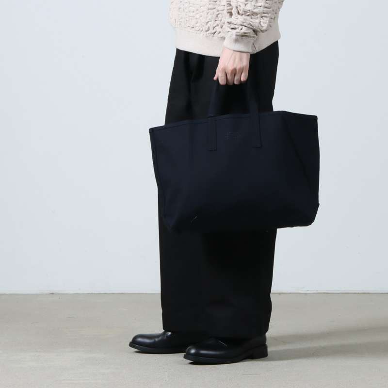 STUDIO NICHOLSON (スタジオニコルソン) STANDARD TOTE SN - 738 CANVAS / スタンダード ロゴトートバッグ