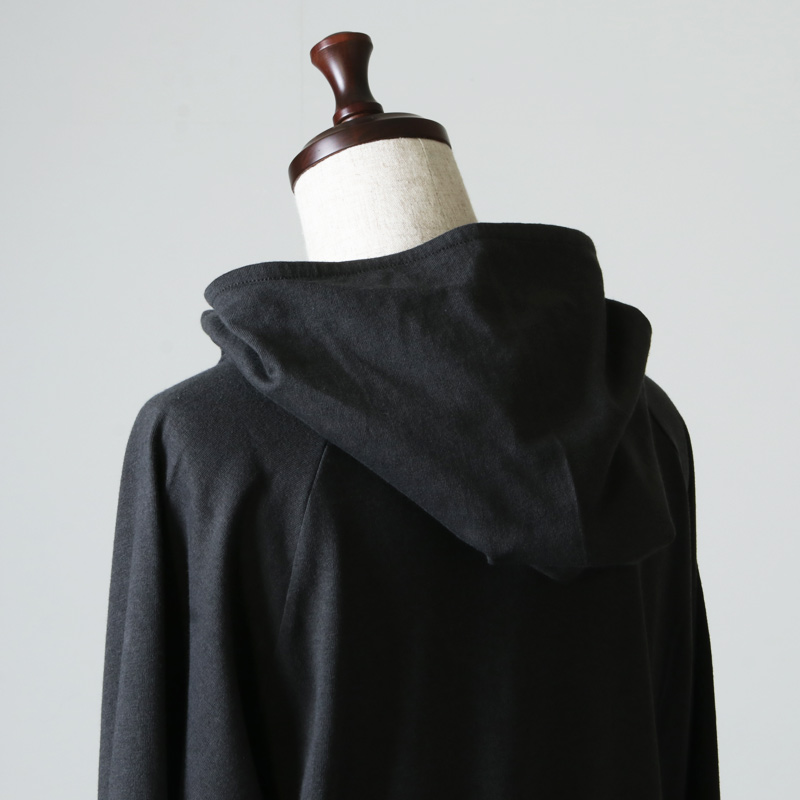 THE HINOKI( ҥΥ) Cotton Wool Jersey Hooded Dress