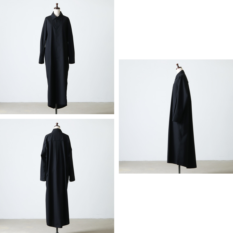 THE HINOKI( ҥΥ) OG Cotton Poplin Long Shirt Dress
