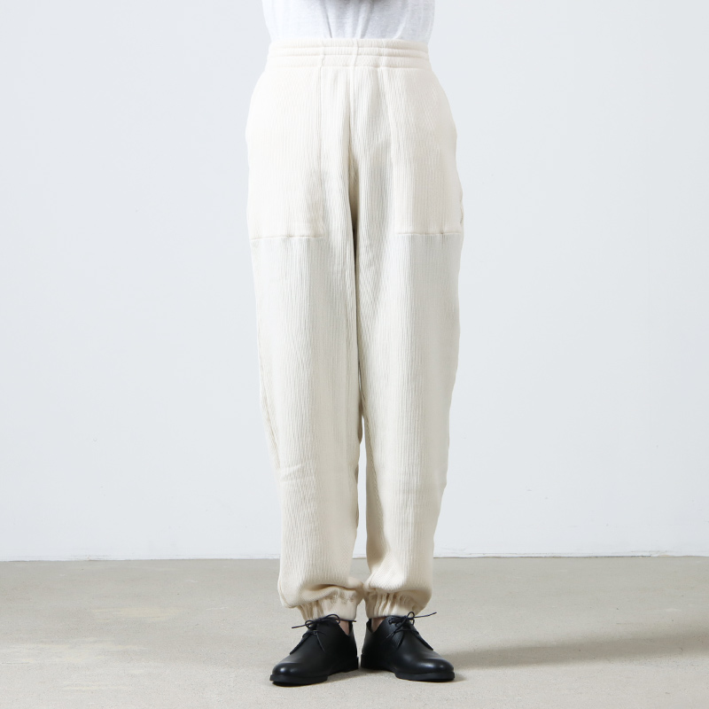 THE HINOKI( ҥΥ) Organic Cotton Rib Pants