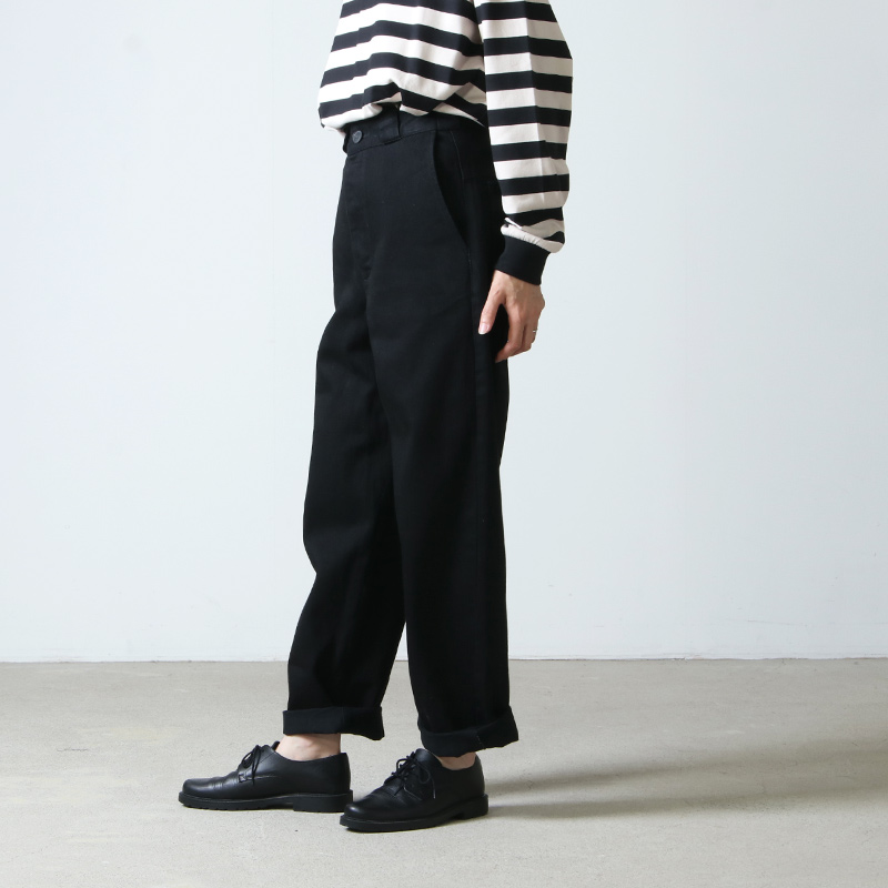 THE HINOKI (ザ ヒノキ) OG Cotton Black Denim Pants / オーガニック