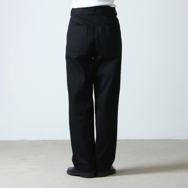 THE HINOKI (ザ ヒノキ) OG Cotton Black Denim Pants / オーガニック