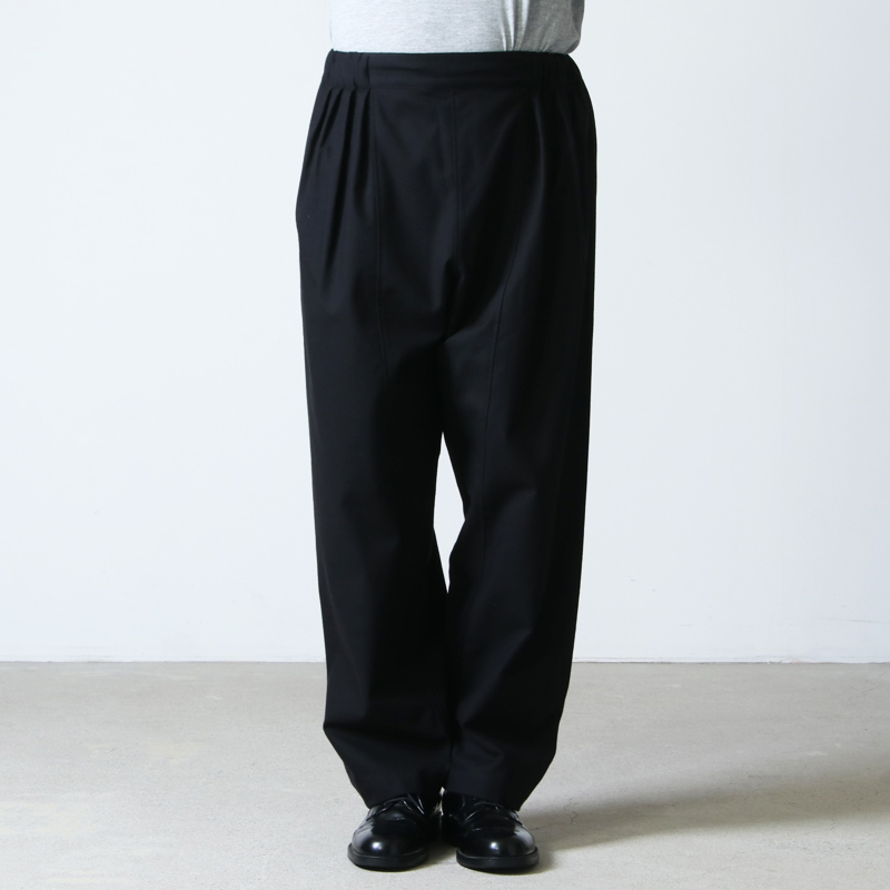 THE HINOKI( ҥΥ) OG Cotton Wool 4Tuck Elastic Pants