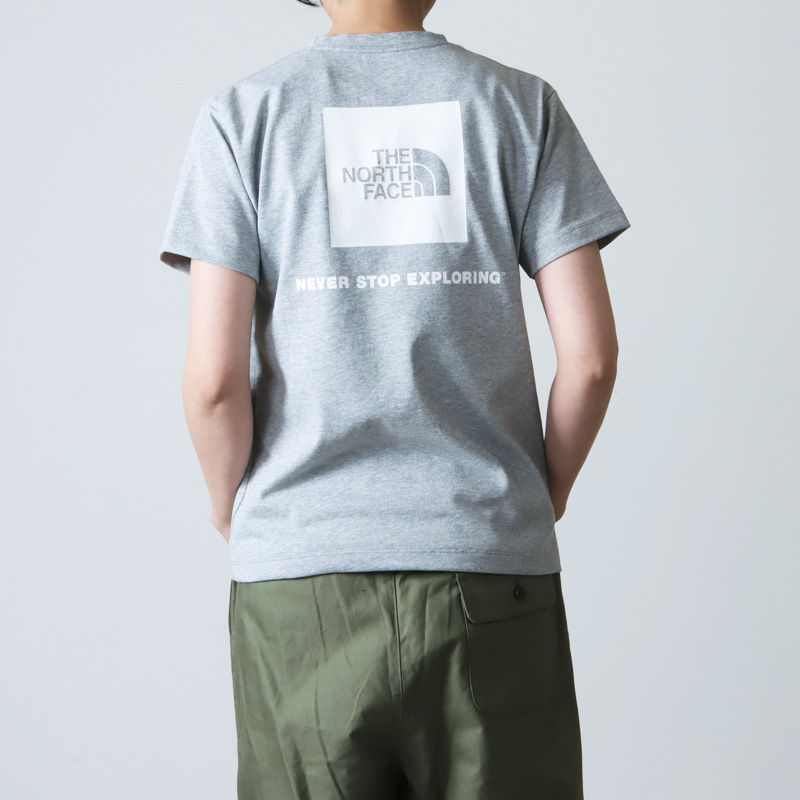 THE NORTH FACE (ザノースフェイス) S/S Back Square Logo Tee