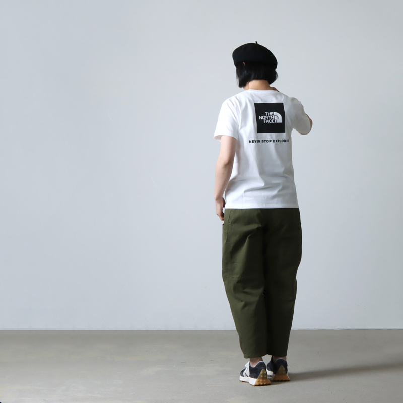 THE NORTH FACE (ザノースフェイス) S/S Back Square Logo Tee / S/S