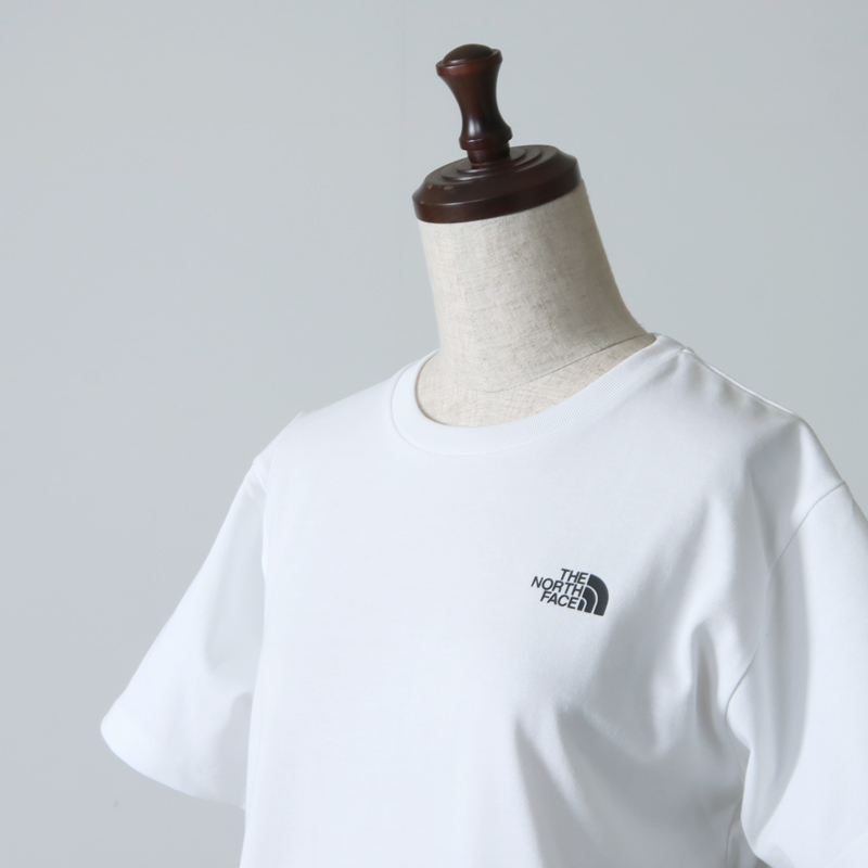 THE NORTH FACE(Ρե) S/S Back Square Logo Tee