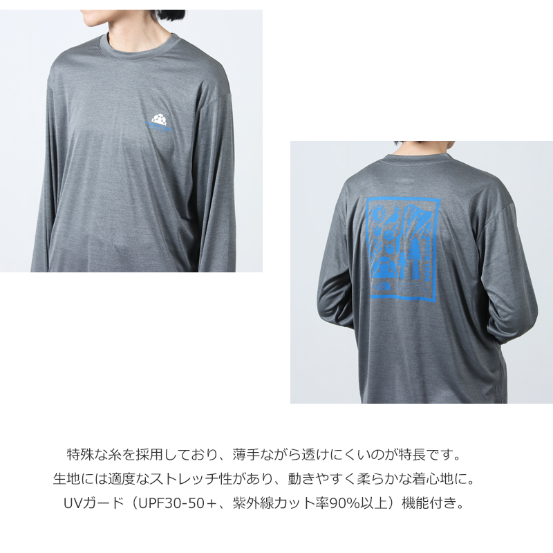 THE NORTH FACE(Ρե) L/S Water Smooth Tee