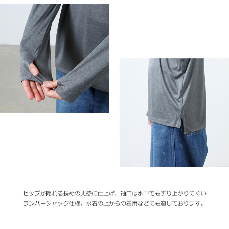 THE NORTH FACE(Ρե) L/S Water Smooth Tee