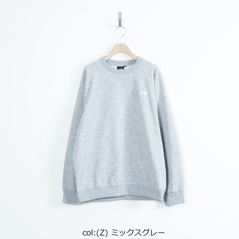 THE NORTH FACE(���Ρ����ե�����) Small Logo Heather Sweat Crew