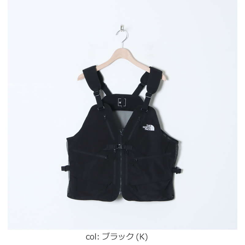 M ノースフェイス ギア メッシュ ベスト Gear Mesh Vest 黒LUKEouterwear