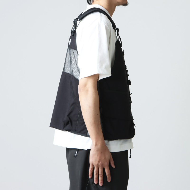 M：ノースフェイス Gear Mesh Vest 黒