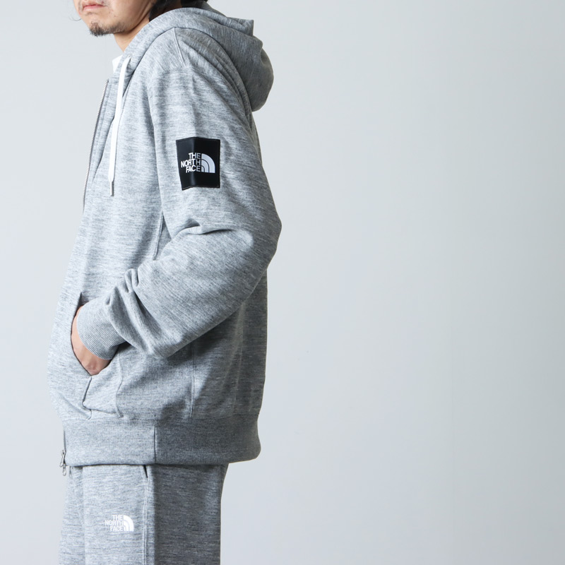 THE NORTH FACE (ザノースフェイス) Square Logo Full Zip / スクエア ...