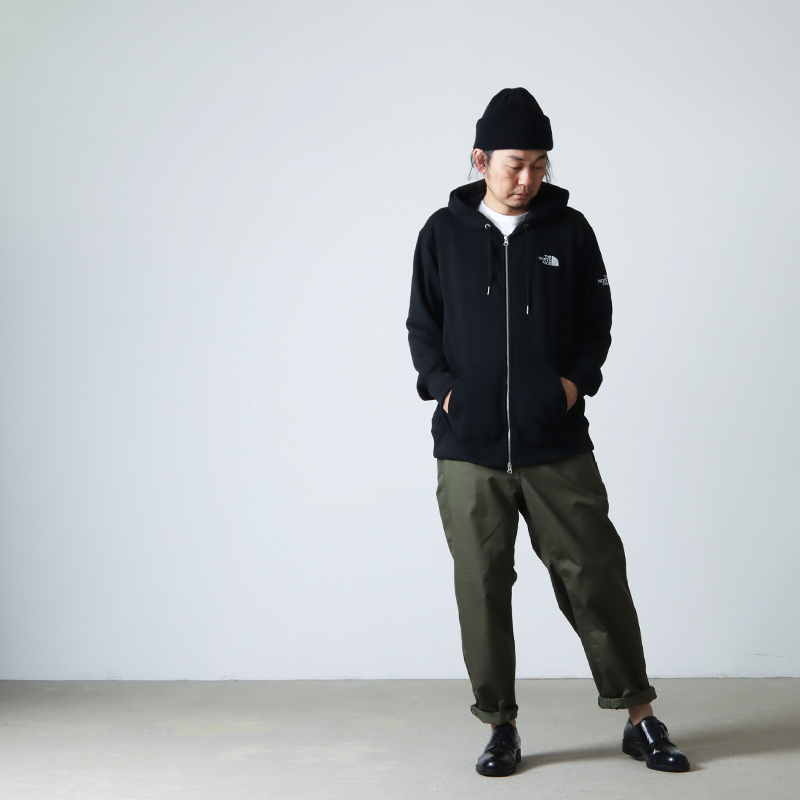 THE NORTH FACE (ザノースフェイス) Square Logo Full Zip / スクエア ...