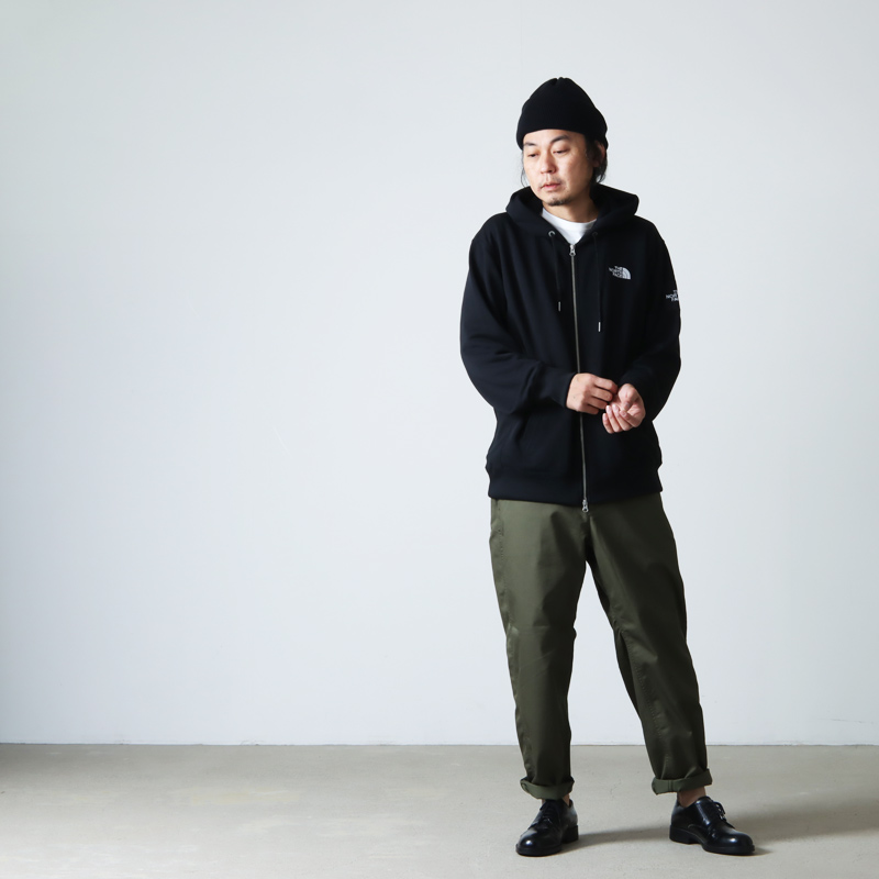 THE NORTH FACE (ザノースフェイス) Square Logo Full Zip / スクエア ...