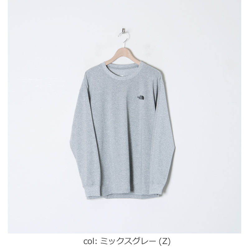 THE NORTH FACE (ザノースフェイス) L/S Back Square Logo Tee 