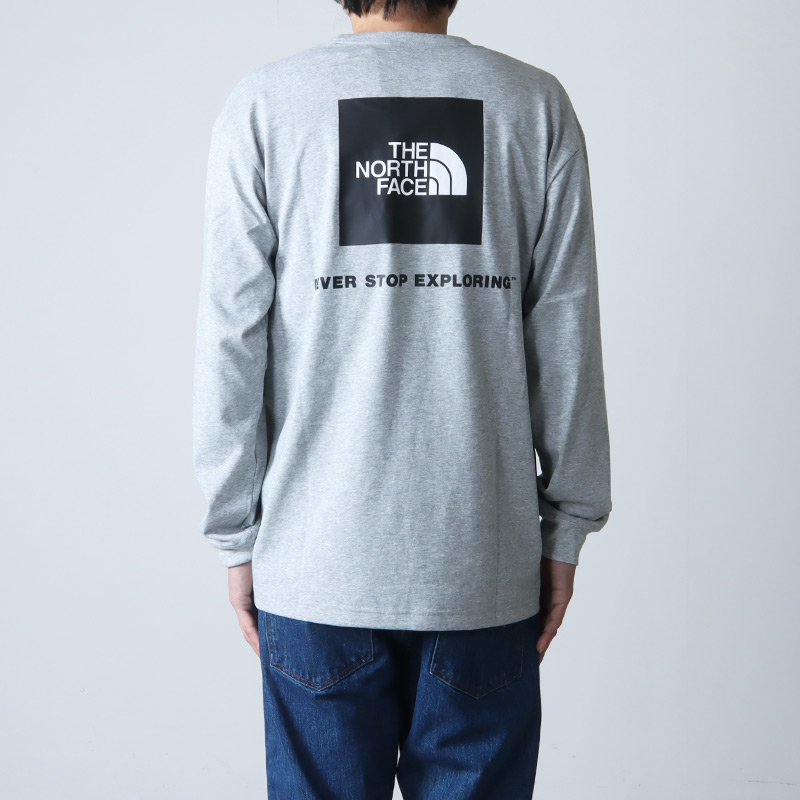 THE NORTH FACE (ザノースフェイス) L/S Back Square Logo Tee