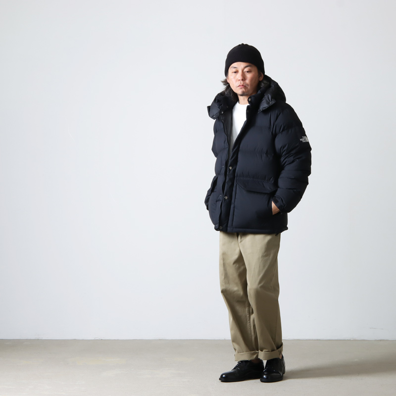 ダウンTHE NORTH FACE／キャンプシェラショート　ブラック