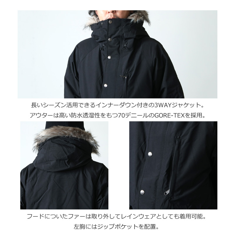 THE NORTH FACE (ザノースフェイス) GTX Serow Magne Triclimate 