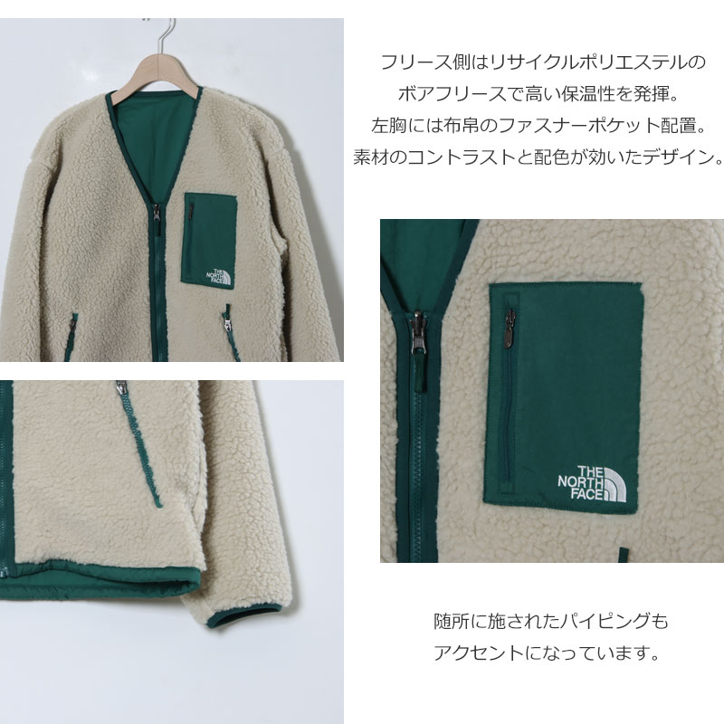 THE NORTH FACE(Ρե) Reversible Extreme Pile Cardigan