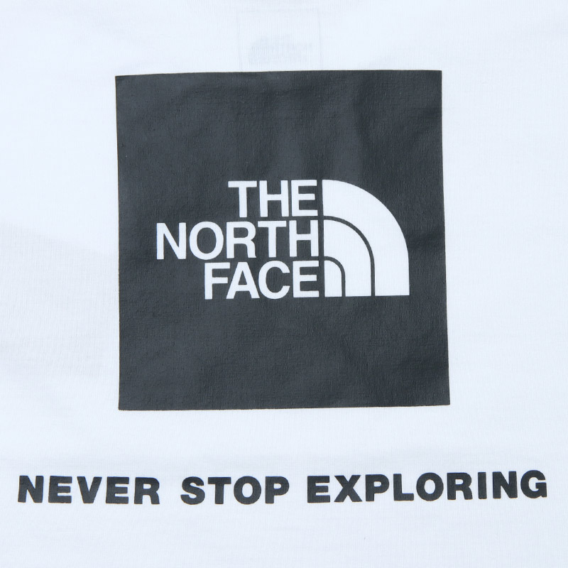 THE NORTH FACE(Ρե) S/S Back Square Logo Tee
