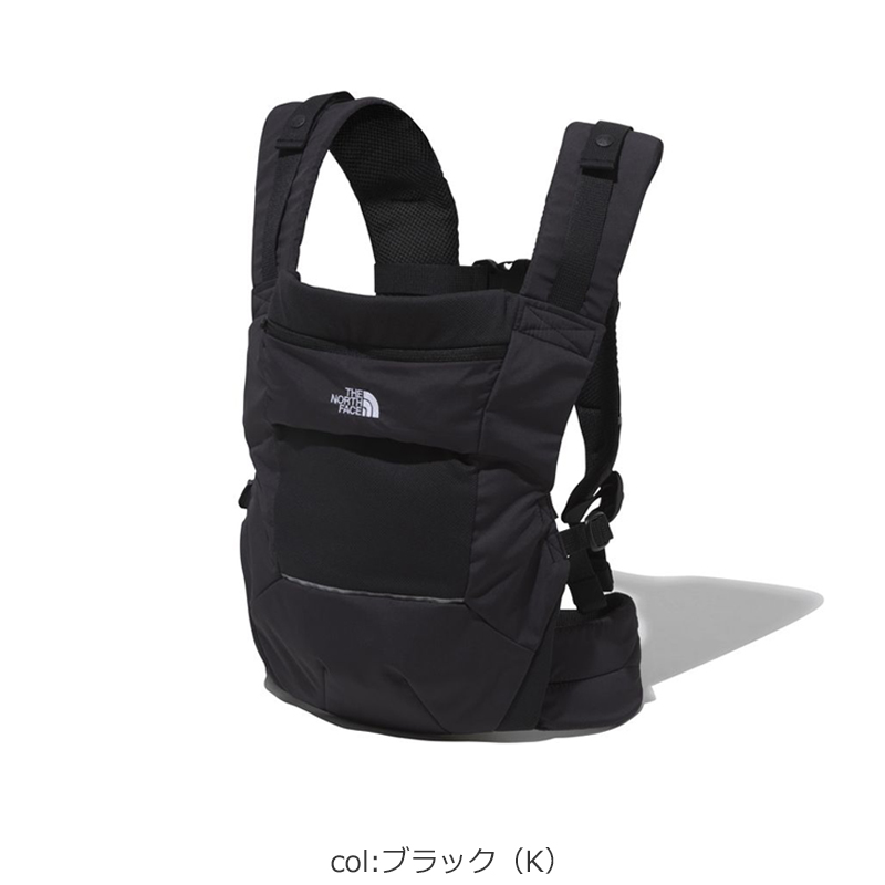 新品☆黒☆ノースフェイス ベビースリングバッグ 抱っこひも