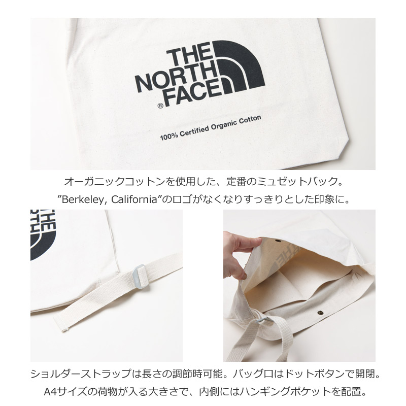 THE NORTH FACE(Ρե) Organic Cotton Musette