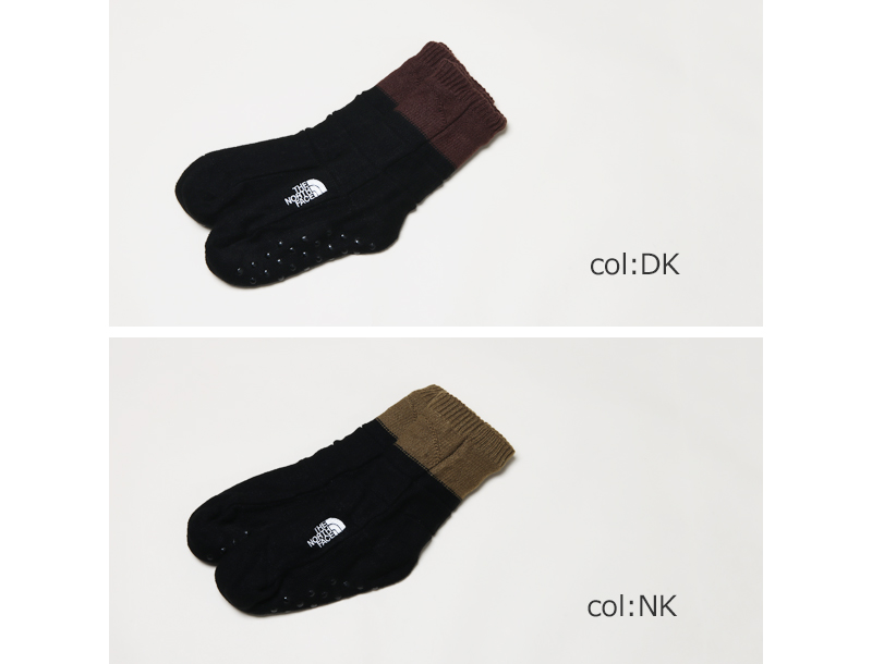 THE NORTH FACE (ザノースフェイス) Nuptse Bootie Socks / ヌプシブーティソックス