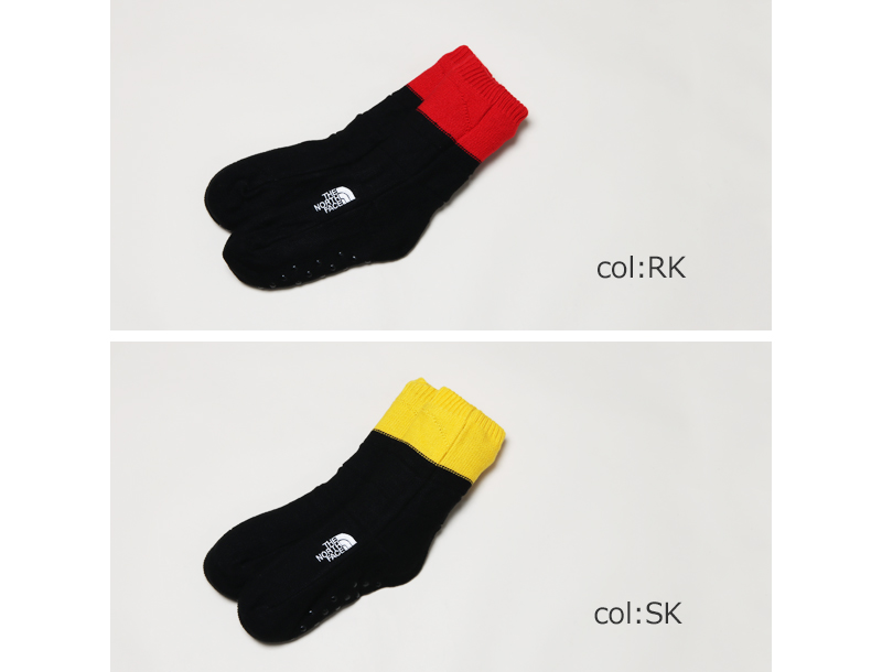 THE NORTH FACE (ザノースフェイス) Nuptse Bootie Socks / ヌプシブーティソックス