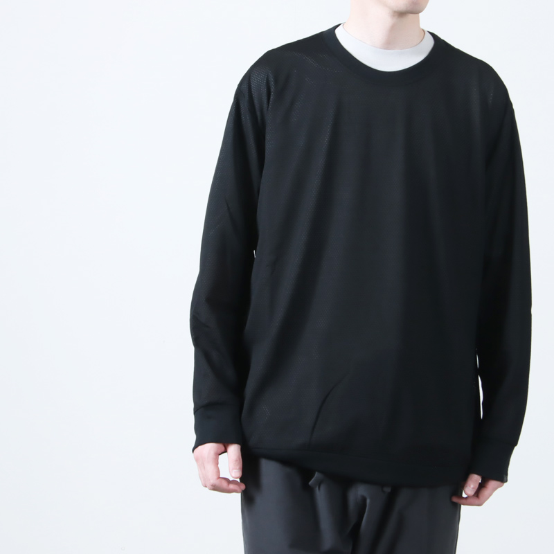 THINKWOOL(󥯥) TW MESH LONG SLEEVE RIB SHIRTS