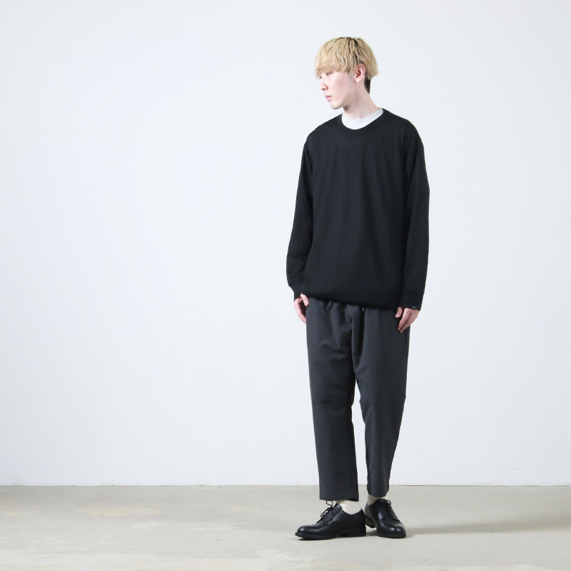 THINKWOOL(󥯥) TW MESH LONG SLEEVE RIB SHIRTS