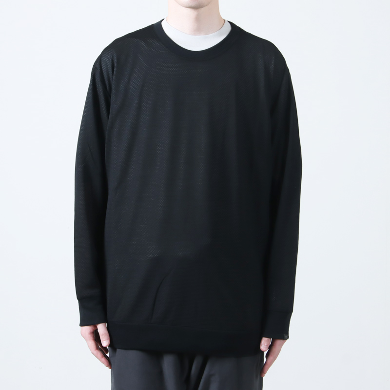 THINKWOOL(󥯥) TW MESH LONG SLEEVE RIB SHIRTS