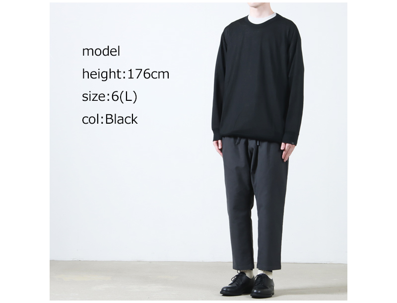 THINKWOOL(󥯥) TW MESH LONG SLEEVE RIB SHIRTS