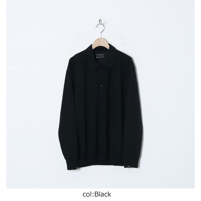 THINKWOOL(󥯥) TW MESH POLO SHIRTS LS