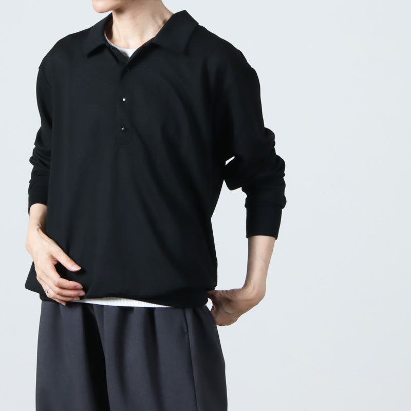 THINKWOOL(󥯥) TW MESH POLO SHIRTS LS