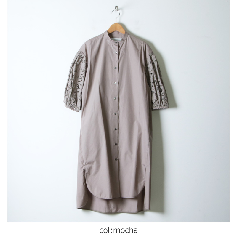 Ticca ティッカ レーススタンドネックワンピース