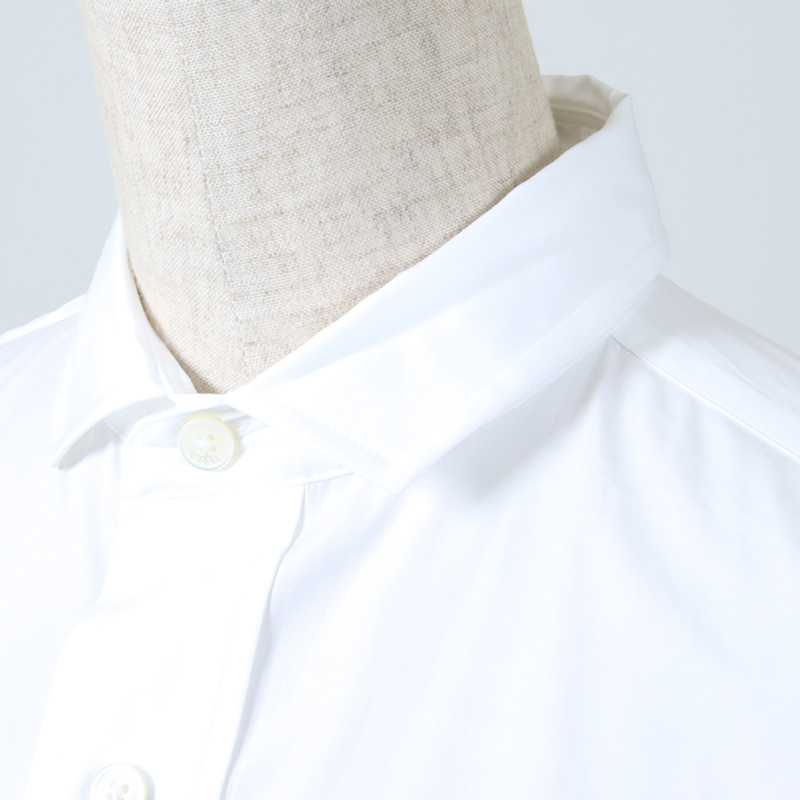 ティッカ✨スクエアビッグシャツ コットン ハーフスリーブ ホワイト ティッカ TICCA スクエアビッグシャツ （white） - ファッション
