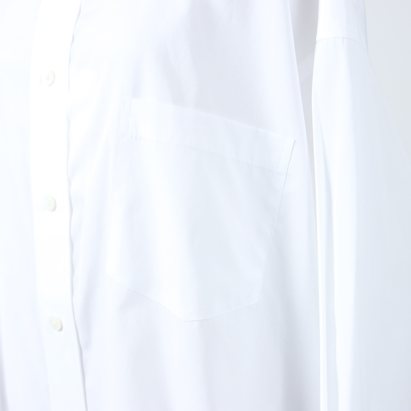 ティッカ✨スクエアビッグシャツ コットン ハーフスリーブ ホワイト ティッカ TICCA スクエアビッグシャツ （white） - ファッション