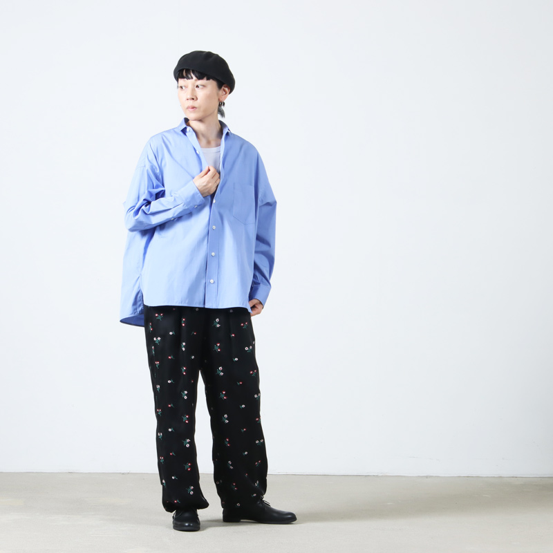 TICCA(ティッカ)　リラックスビッグシャツ TICCA ブラウス シャツ 「TICCA(ティッカ)」リネンスクエア