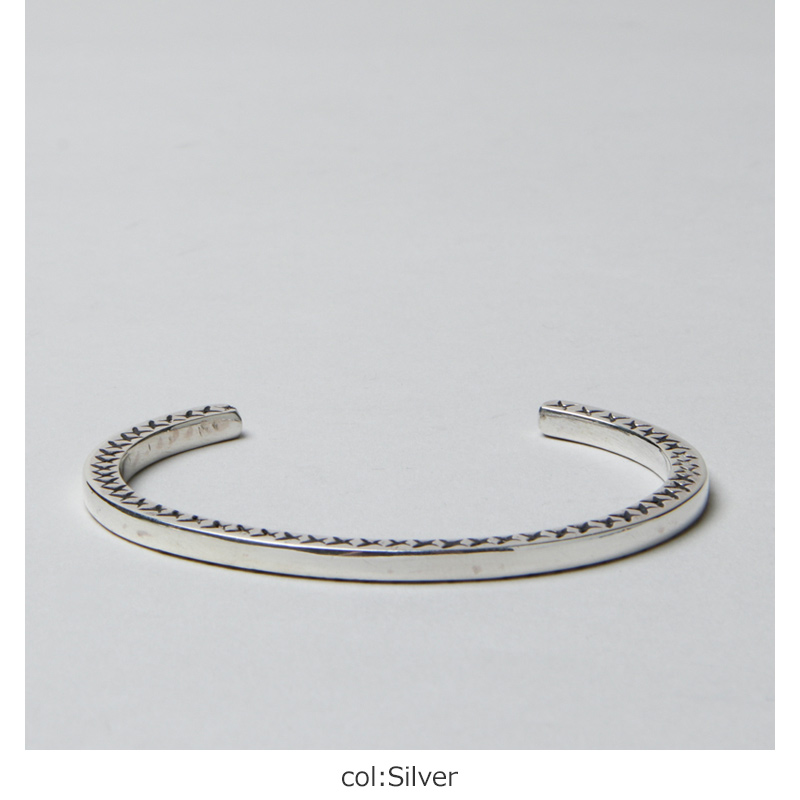 Touareg Silver / Silver Bangle シルバーバングル トゥアレグ シルバーバングル TOUAREG SILVER BANGLE WIDE No14