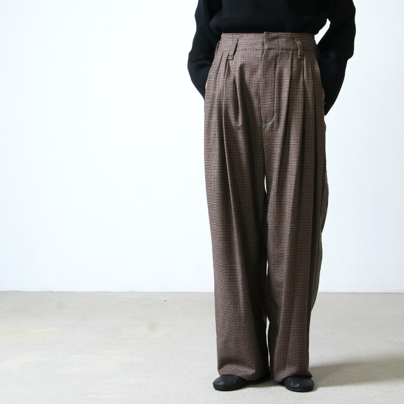 unfil(ե) geelong rambs flannel wideleg trousers