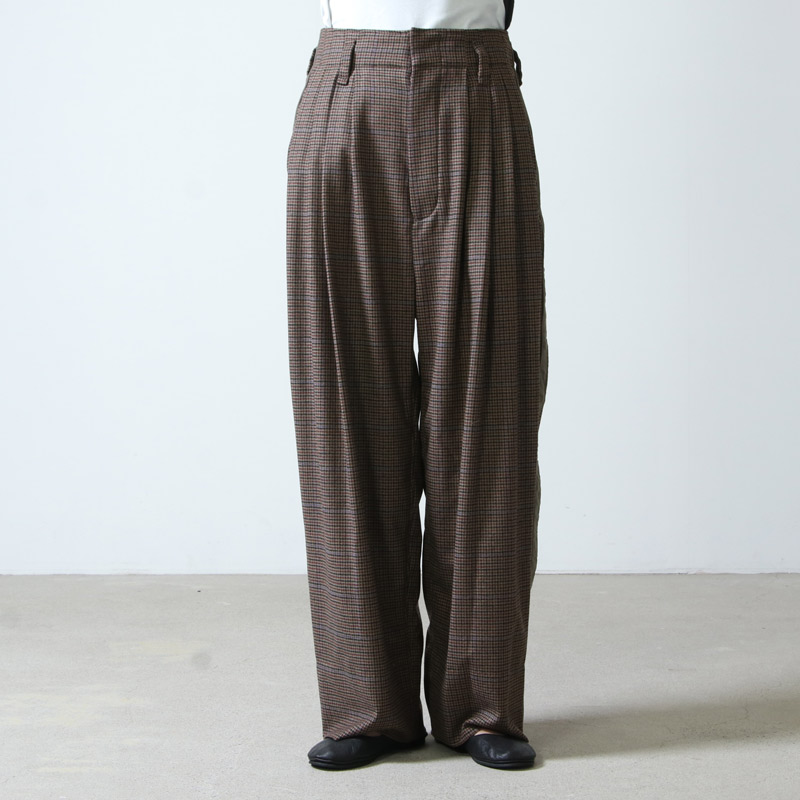 unfil(ե) geelong rambs flannel wideleg trousers